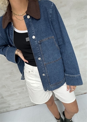 Benilda jakke Dark Blue Denim Baum Und Pferdgarten 